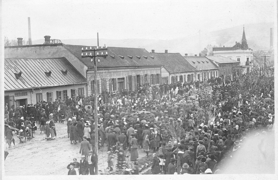 Familienchronik Richter-Müller: Trauerfeierlichkeiten Kurt Müller in Reschitz.