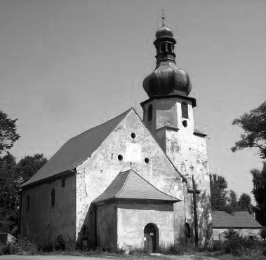 Hans Strunz, Dorfkirche von Mühlbach bei Eger.